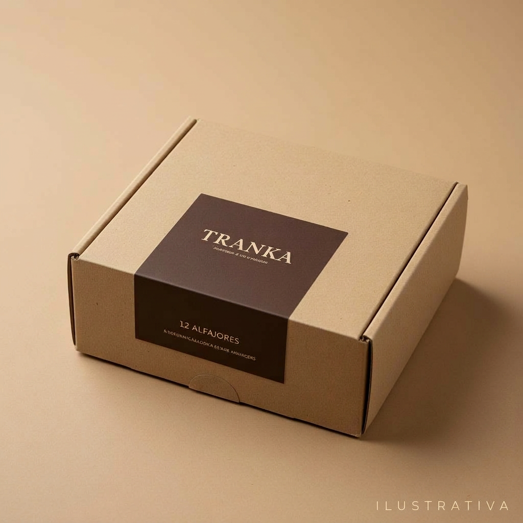 Caja TRANKA de 12 alfajores
